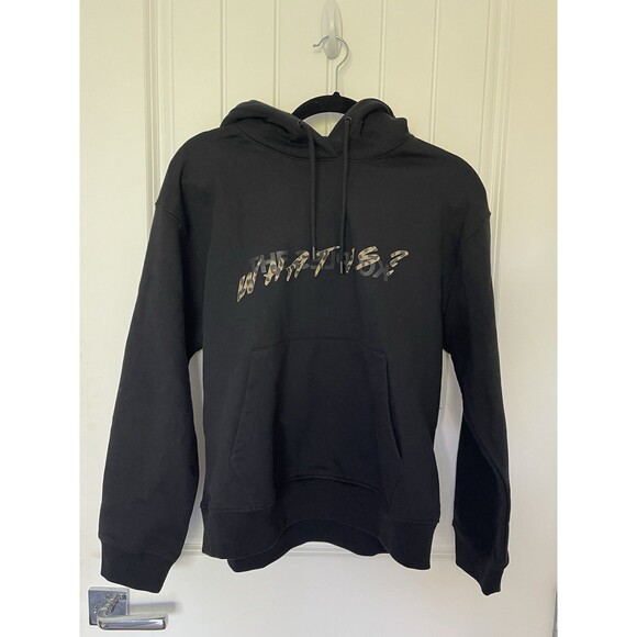NTW The Kooples What is Sweatshirt Hoodie Black Euro Size 2 Medium Unisex $220 - Picture 6 of 13